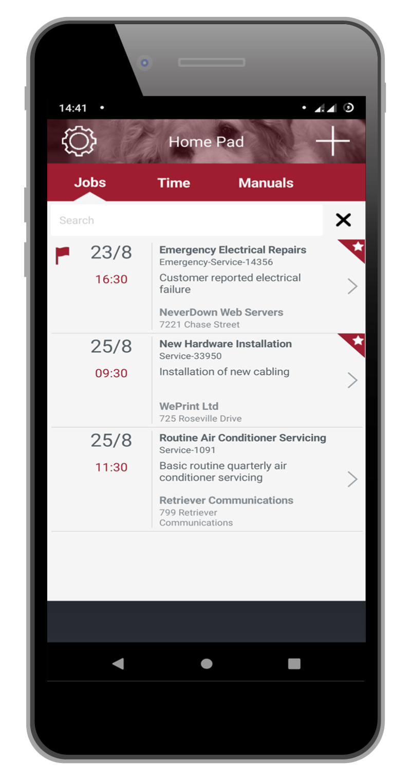 Field Service App Retriever Communications