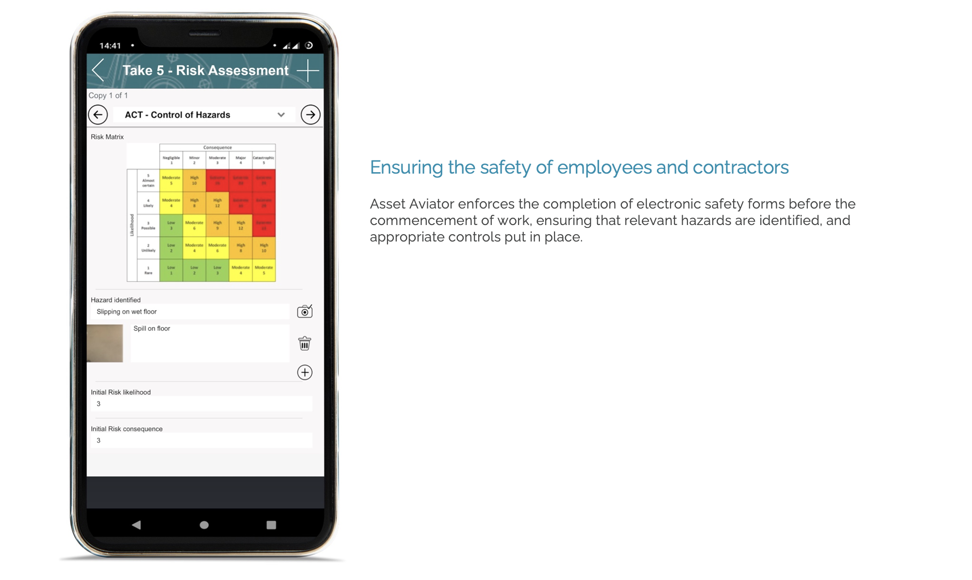 Electronic Safety forms